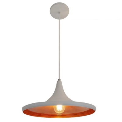 PENDENTE 1 X E-27 CHAPEU CHINES BR C/ DOUR - BLUMENAU