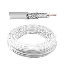 CABO COAXIAL - SECAO 67% BRANCO (METRO)